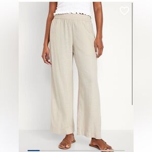 Old Navy High-Waisted Linen-Blend Wide-Leg
Pants XXL (Tall)